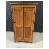 Wood cabinet needs work