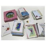 Tractor clock stationary cards