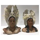 Ceramic Native American decor