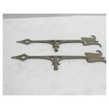 Aluminum weathervane tops 23ï¿½