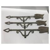 Aluminum weathervane tops 32ï¿½