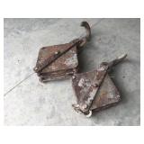 Metal block and tackle