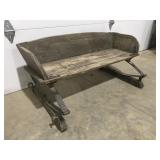 Antique buggy bench buckboard wagon seat