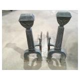 Fireplace grate holder