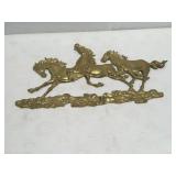 Brass horse wall Decor