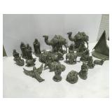 Holland & Atlantic ceramic nativity pieces