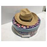 Western style, straw hat