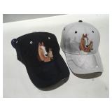 Horse baseball style caps