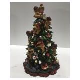 Christmas tree with bears decor