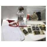 Christmas decor battery operated lights and more