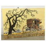 Roger underwood picture on canvas 35 1/2ï¿½ x 24ï¿½