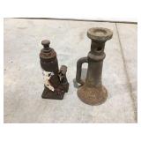 Hydraulic jack works &  Screw jack.