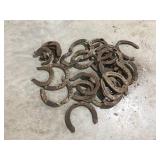 Vintage used horseshoe