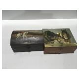 Decorative horse boxes