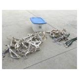 Horse tack in a tote