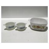 Glass baking items