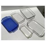Glass anchor Pyrex baking dishes