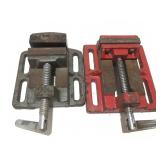 2 drill press, vises