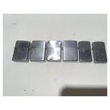 Vintage zippo lighters