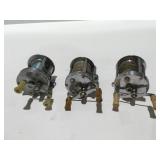 3 vintage fishing reels