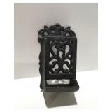 Cast iron, match holder wall mounted