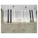 7 foot aluminum awning with mounting bracket