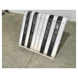 33" aluminum awning no mounting bracket