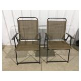 Folding lawn chairs