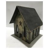 Wood church/ School house decor