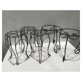 5 Metal plant stands