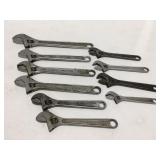 Crescent adjustable wrenches