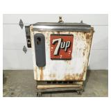 Vintage 7-Up, pop bottle machine