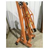 Hydraulic 110 foldable shop crane