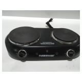 Farberware two burner hotplate