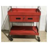Shop/service rolling cart with drawer