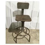 Vintage swivel shop chair