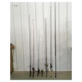 Fishing rods and reels