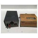 RadioShack regulated power supply & Vanco meter