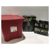 Outdoor Halloween items and tote