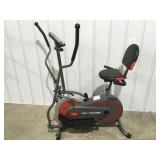 Body power trio trainer exercise bike