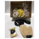 Rope lifting straps, sponges