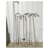 8 plant hanging hooks one 7 foot most of them