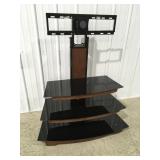 TV stand with shelves