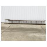 Vintage wood ladder 30