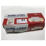 Polycarbonated emergency lighting