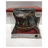 Mr. Christmas triple Dekker carousel untested