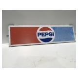 Metal Pepsi-Cola display sign
