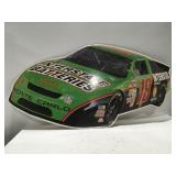 NASCAR, interstate batteries, metal sign Bobby