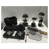 Outdoor camping and grilling items