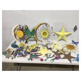 Metal outside decor